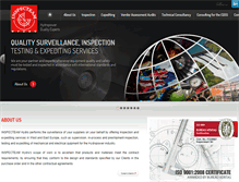 Tablet Screenshot of inspecteam-hydro.com